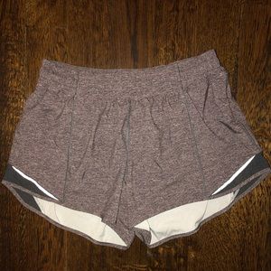 Grey lululemon athletica shorts